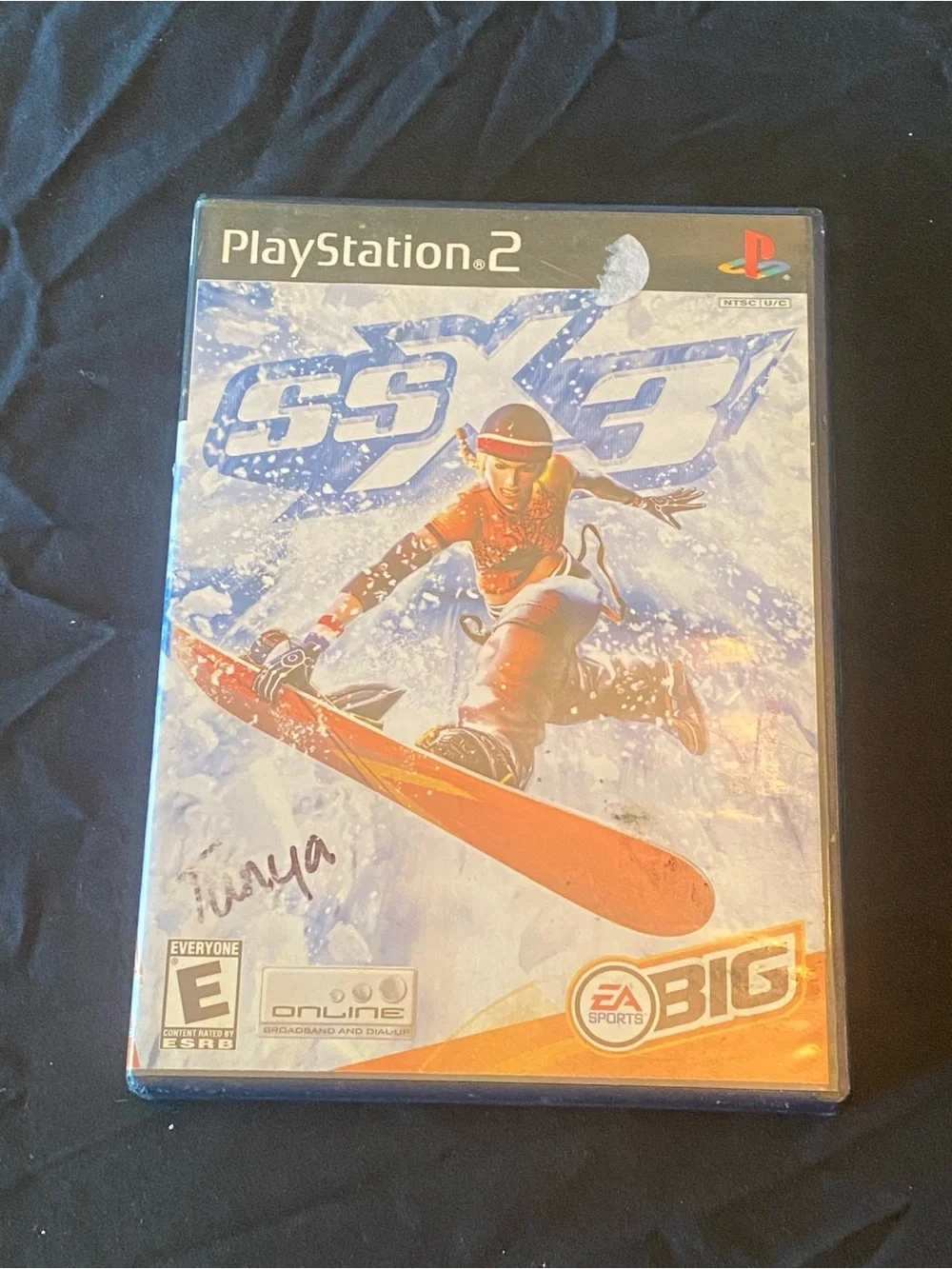 Sony SSX 3 PlayStation 2 Game (Blue, Orange)